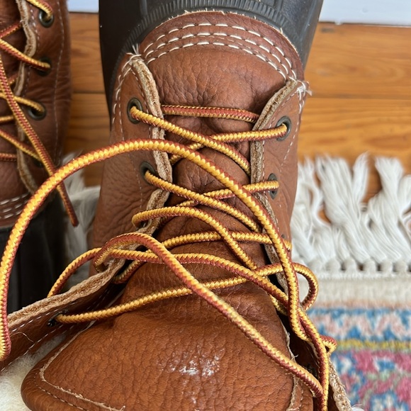 Women's LL Bean Shearling Lined Duck Boots, 9 - Picture 5 of 7